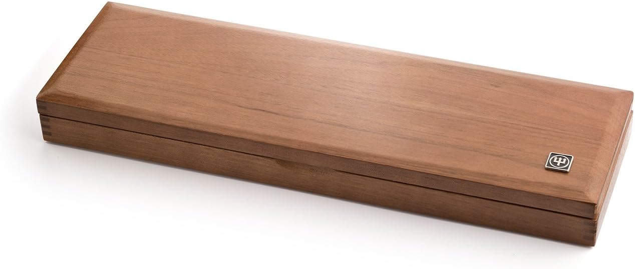 Wusthof 9711-3 Stainless Steel Carving Gift Set, 2-Piece, Walnut: Home & Kitchen