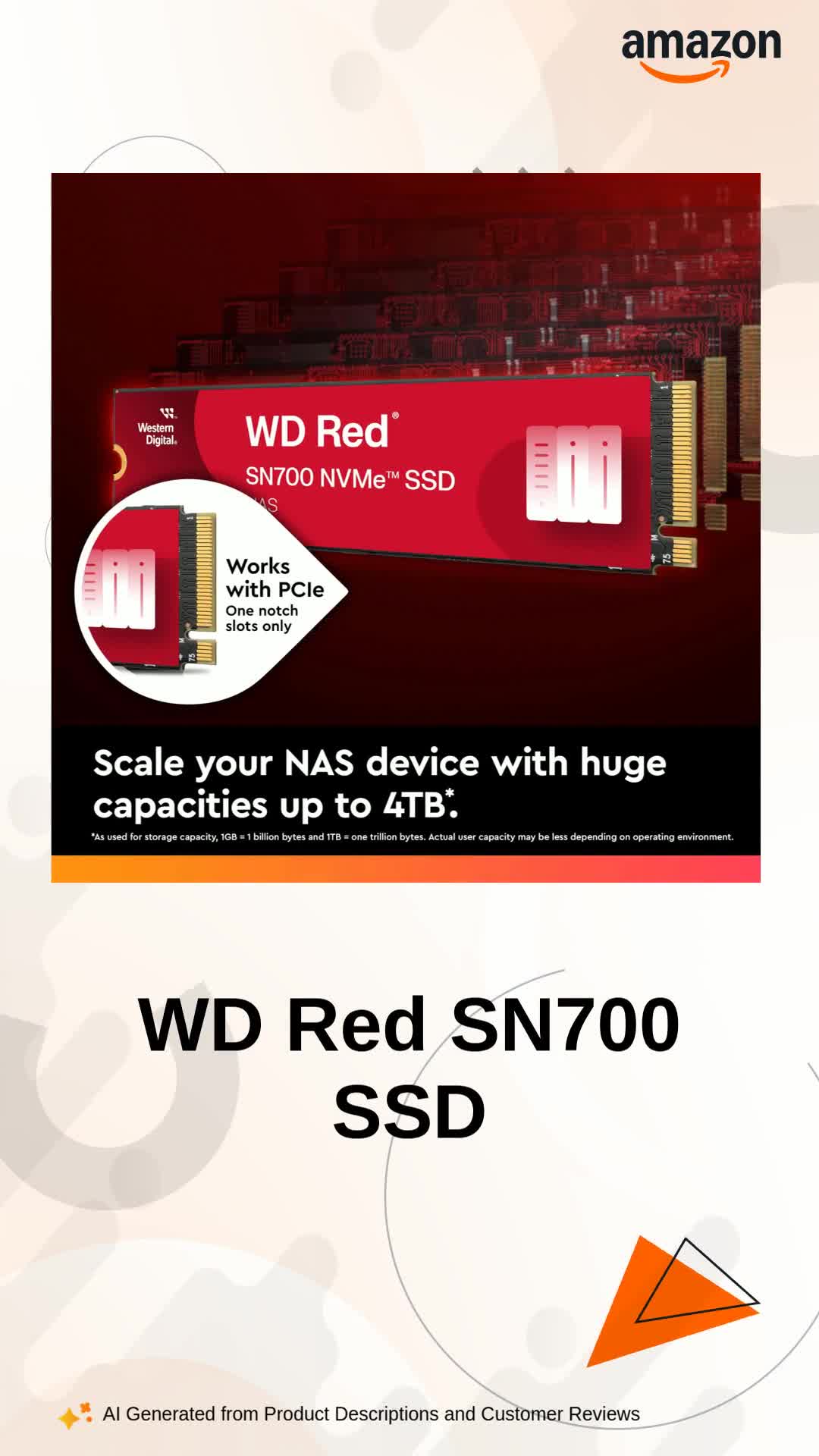 【使用時間極少】WD Red SN700 500GB NVMe SSD Western Digital WD Red SN700 NVMe SSD