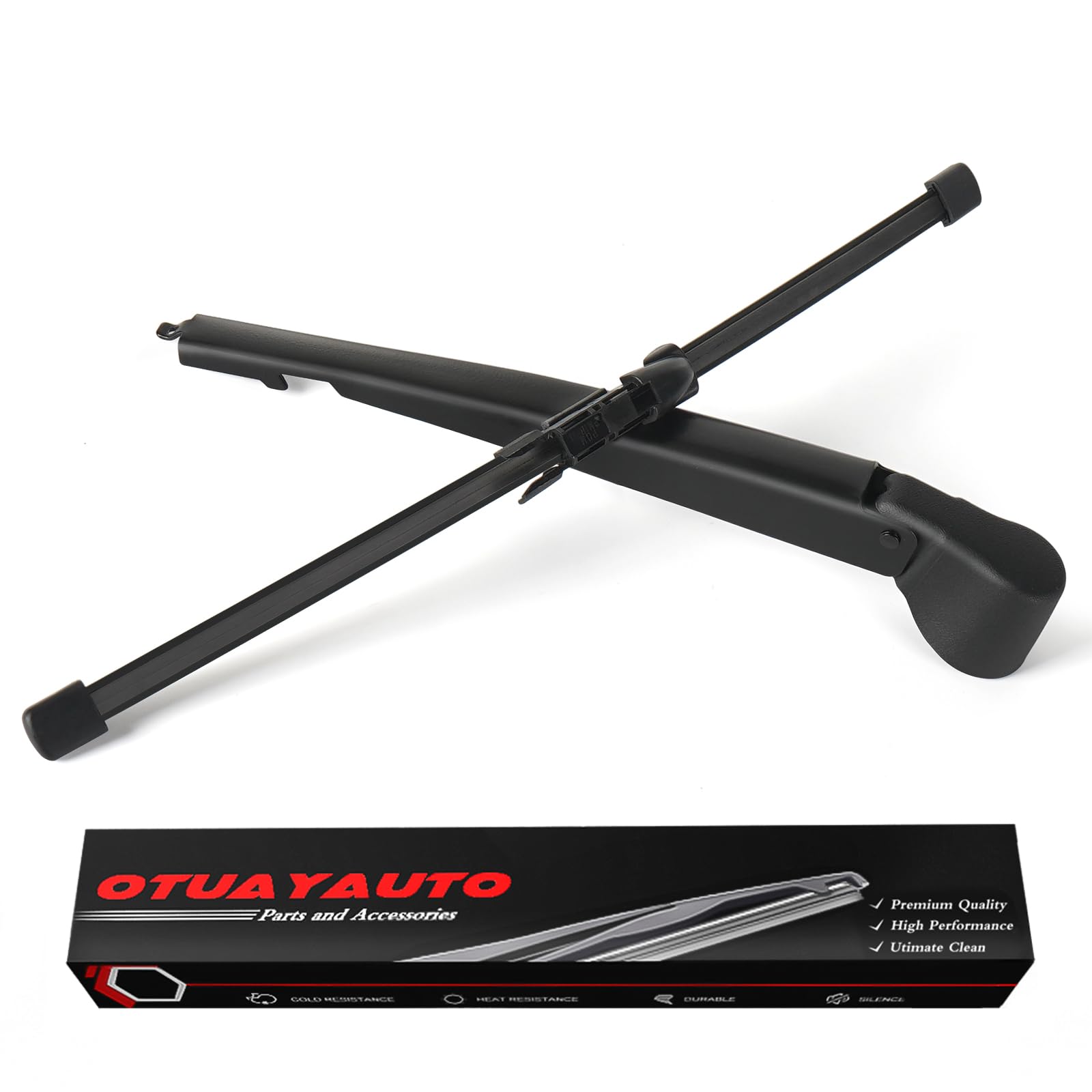 OTUAYAUTO Rear Windshield Wiper Arm Blade Assembly - Replacement for Mercedes-Benz GLA 250 2015-2020 AMG GLA 45 15-19, GLC 300 350e AMG GLC 43 63 16-