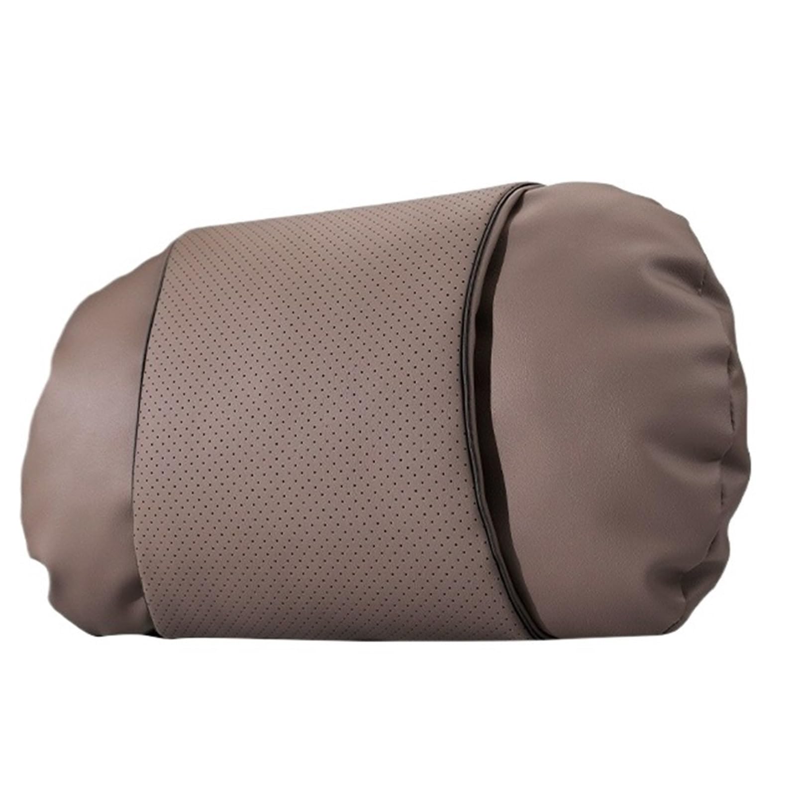 POAWUDJA Car Pillow Fit For BMW G30 F10 E90 F20 E46 E60 E36 E39 F30 G20 Car Seat Headrest Neck Pillow Cushion Breathable Removable Cover(Brown)