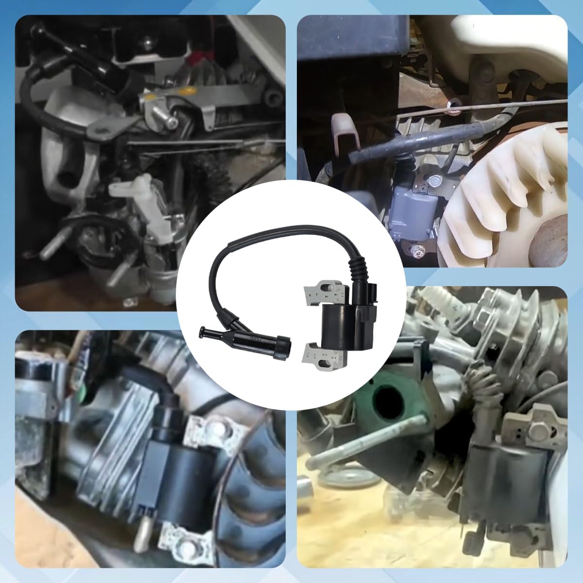 Ubric Bobina di accensione ad Alta Tensione, Bobina di accensione per 30500-Z5T-003 GX340 GX390 GX240 GX270,30500Z5T003 30500Z5R003