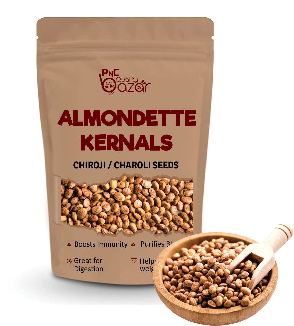 PNC Quality bazar Almondette kernals/chiroji/charoli seeds (50gm) (B09WVXTNRD) Amazon Price History, Amazon Price Tracker