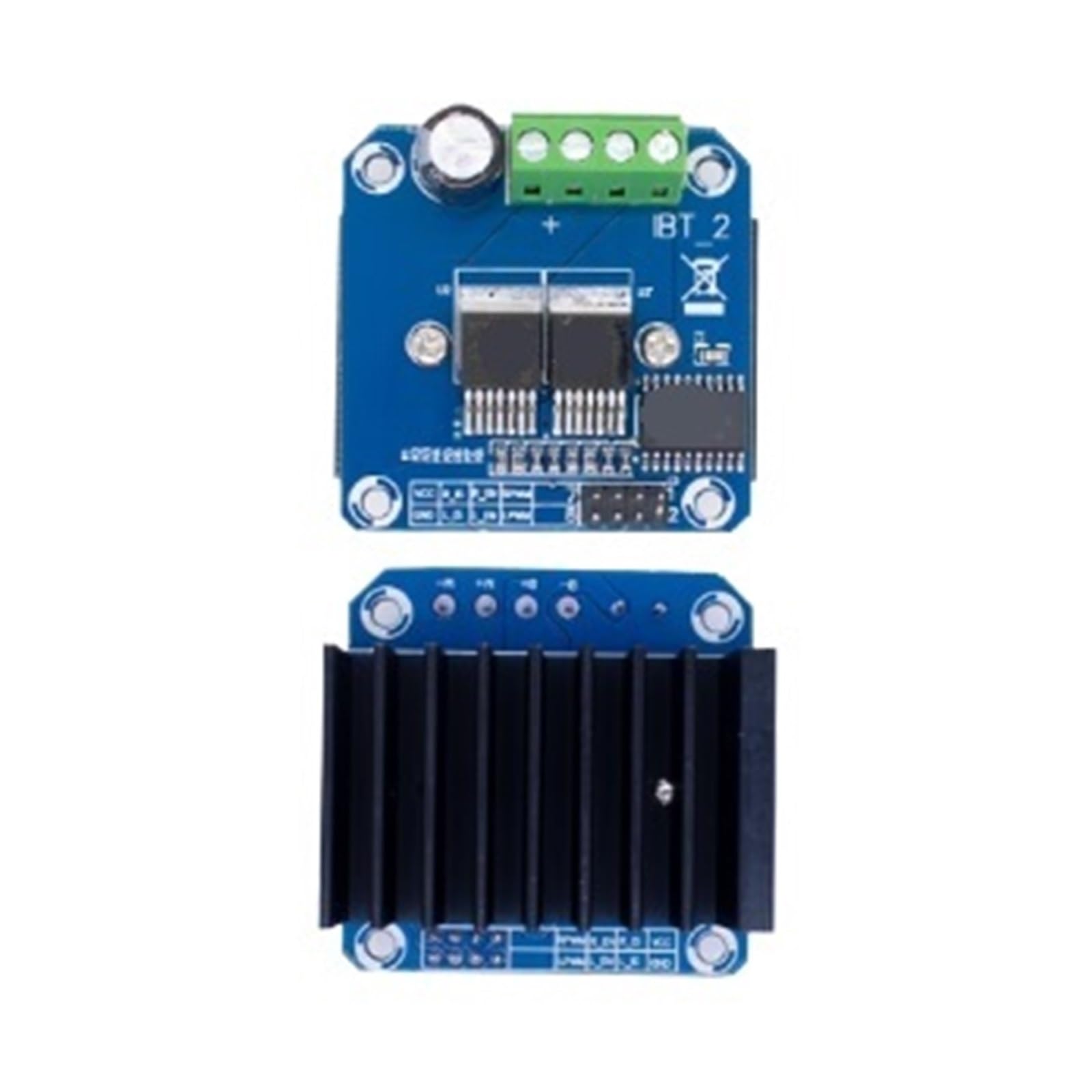 Controlador de motor, Módulo Controlador De Motor Paso A DC 43A, 5 Unidades, PWM Puente H,Control inteligente