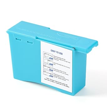 JMU 1 Pack Scalpel Blade Remover, Handheld Disposable Sharps Container, Blade Remover Box for Dermaplaning Razor Blade Disposal
