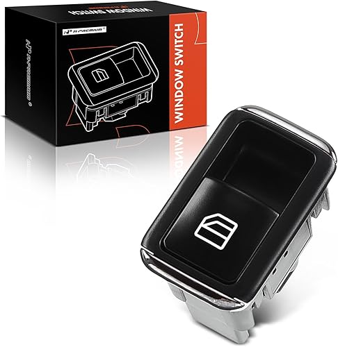Miniatura 1 de A-Premium Interruptor de ventana eléctrica compatible con Mercedes-Benz W204 W264 X164 C250 C350 CLA45 AMG CLS400 CLS550 E250 GL350 ML250 2012-2016