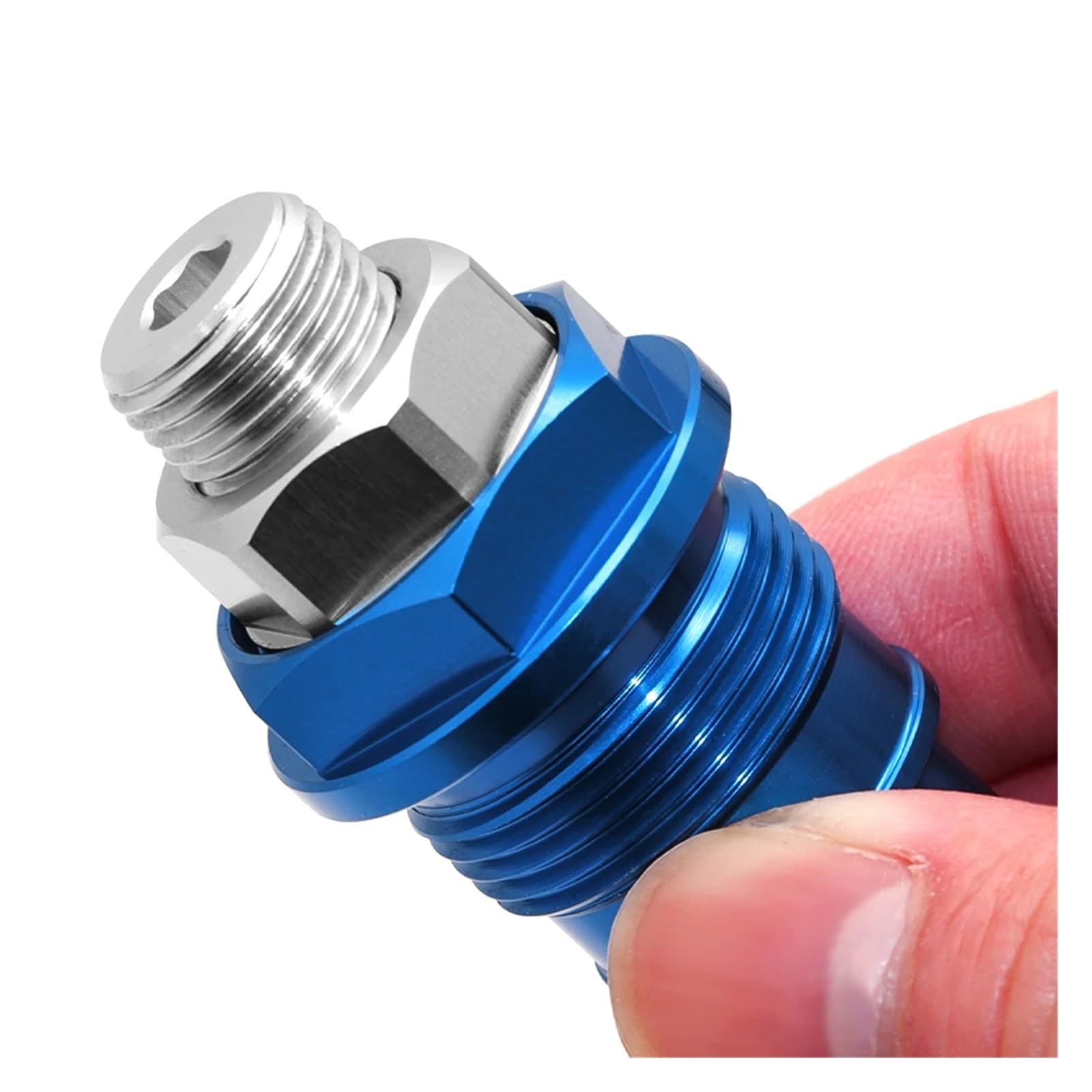 Tenditore tendicatena manuale for distribuzione H-usqvarna 701 Enduro/Supermoto, SVARTPILEN/VITPILEN 701, NORDEN 901 2018-2023(Blue)