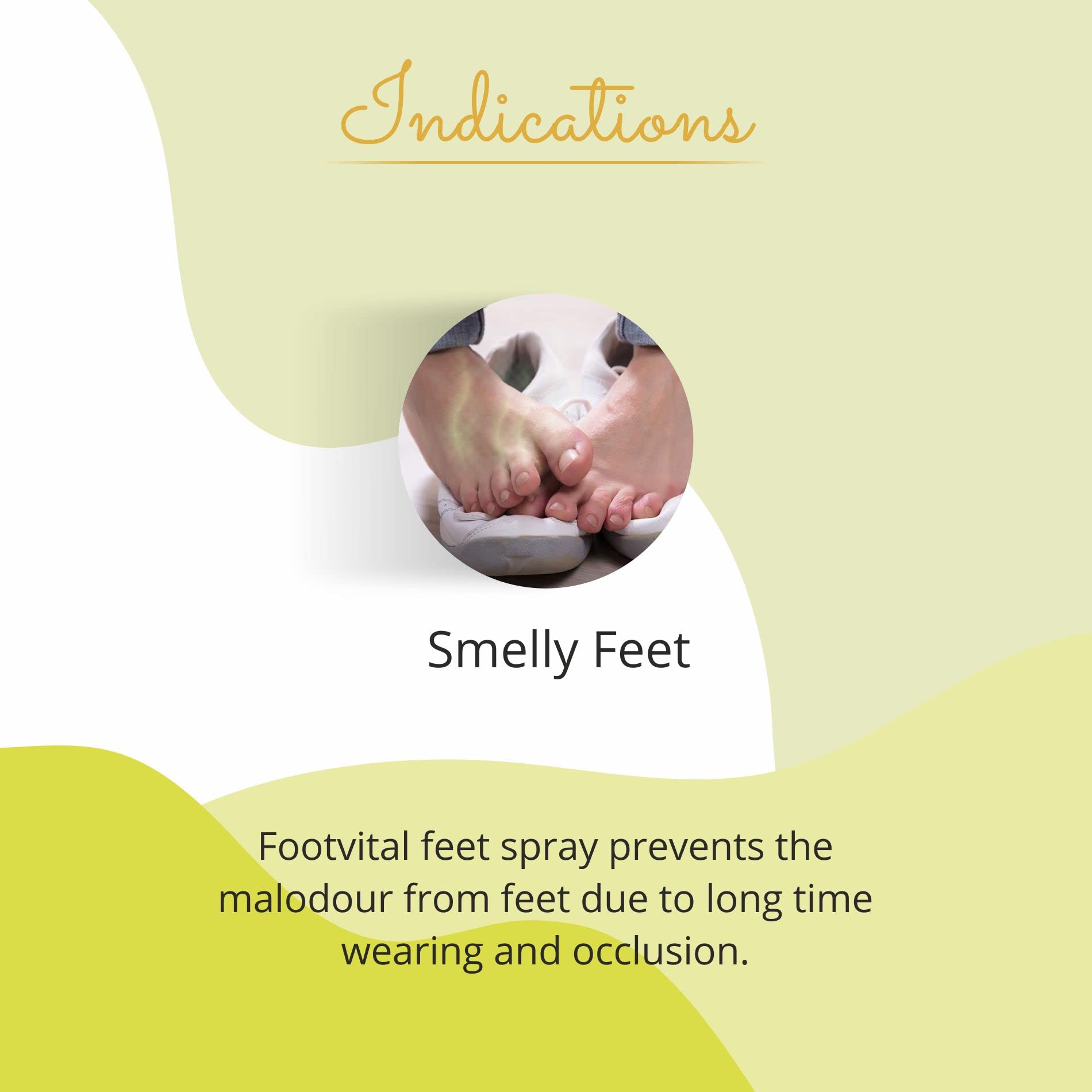 Footvital Feet Spray for 24x7 Odor Protection from Smelly feet with Peppermint & Patchouli Oil, Eliminates Foot Sweat & Odour Causing Bacteria, Instant Foot Odour Neutralizer Fresh fragrance-100 ML 3
