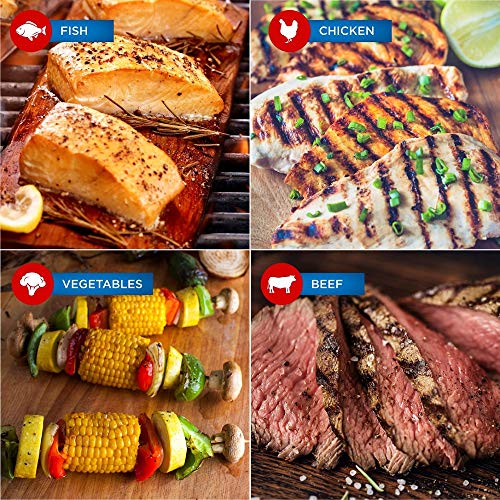 Jaccard 201403 Ready 2 Grill Pre-Soaked Cedar Plank, Large (1-plank), Grilling Accessories – Wood Plank Serving Board - Thumbnail 4