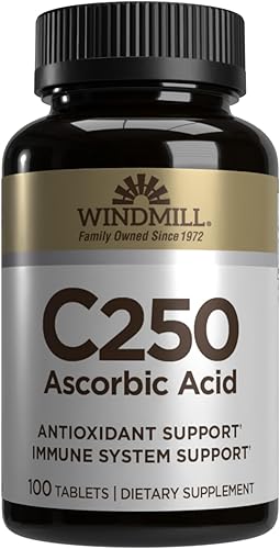 VIT C TABS 250 MG WMILL 100