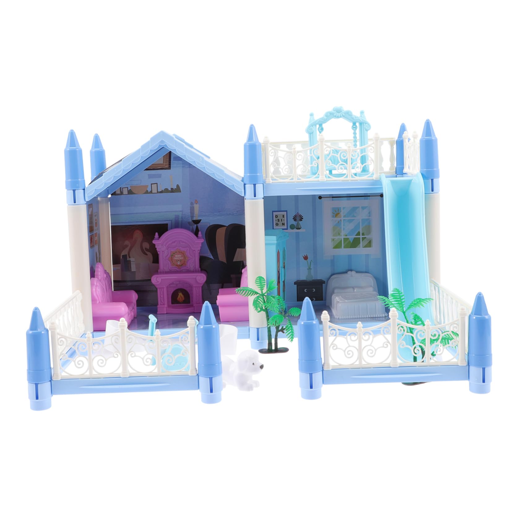 YARNOW 5 Year Old Girls Birthday Present Miniature House Kit for Dolls Toy House Building Set Construction Model Kit