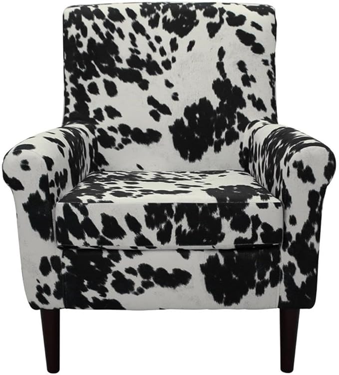 Sillón Lounge Tapizado Negro 35H x 28W x 30D miniatura 3