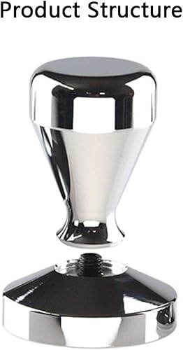 Miniatura 3 de 51 mm2 inch Base Premium Barista Prensador para café, acero inoxidable Barista Espresso grano de café de Prensa