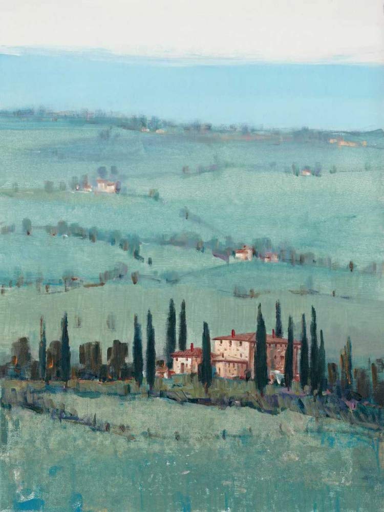 Feeling at home KUNSTDRUCK auf MATTE PAPIER 220gr Hill Top Vista i Otoole Tim - Landschaft vertikale Poster Landschaften Landschaft Landschaft Bild auf Papier cm_121_X_91