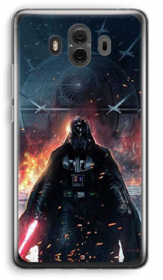 Inspired by Star wars cell phone case Huawei mate 10 20 pro lite x Huawei p20 p10 plus p Honor 10 9 8x view plastic phone cover for mobile transparent frame gift art darth vader rogue one