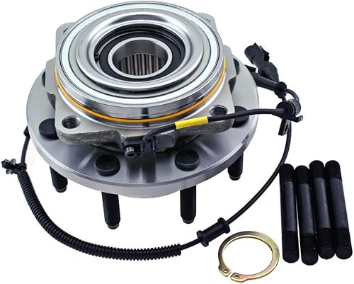 WJB WA515081 - Conjunto de cojinete de cubo de rueda delantera - Referencia cruzada Timken SP940200 Moog 515081 SKF BR930695