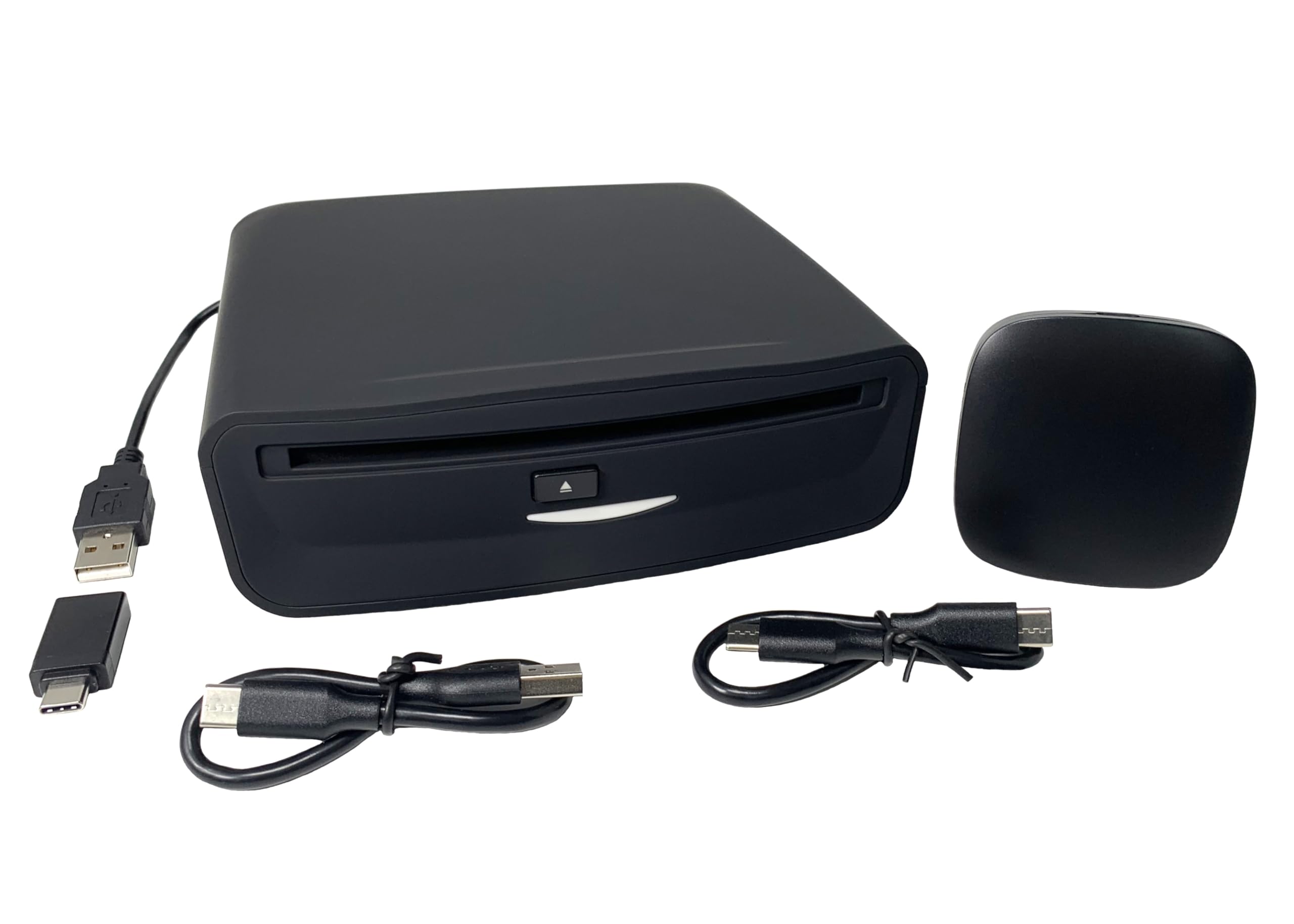 (AIE) SN-CDUSB-CP – Vehicle USB CD Player with “Intelligent” Wireless CarPlay Converter for use in Vehicles with CarPlay Enabled Radio and USB Input Port. Offers Easy Connection Plug & Play Install.