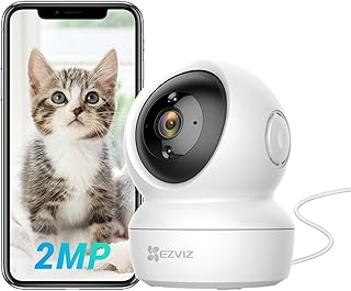 EZVIZ 360º Indoor WiFi Surveillance Camera, 1080P Baby / Pet Surveillance, Night Vision, Two-Way Audio, Motion Detection, …