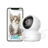 EZVIZ Security Camera Pan&sol;Tilt 1080P Indoor Dome&comma; Smart IR Night Vision&comma; Motion Detection&comma; Auto Tracking&comma; Baby&sol;Pet Monitor&comma; 2-Way Audio&comma; Works with Alexa and Google&lpar;C6N&rpar;