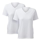 Womens T-Shirt Blank, V Neck - XXL - DIY Custom T-Shirt - Works with Infusible Ink® Transfer Sheets, Pens, Markers & Sublimation