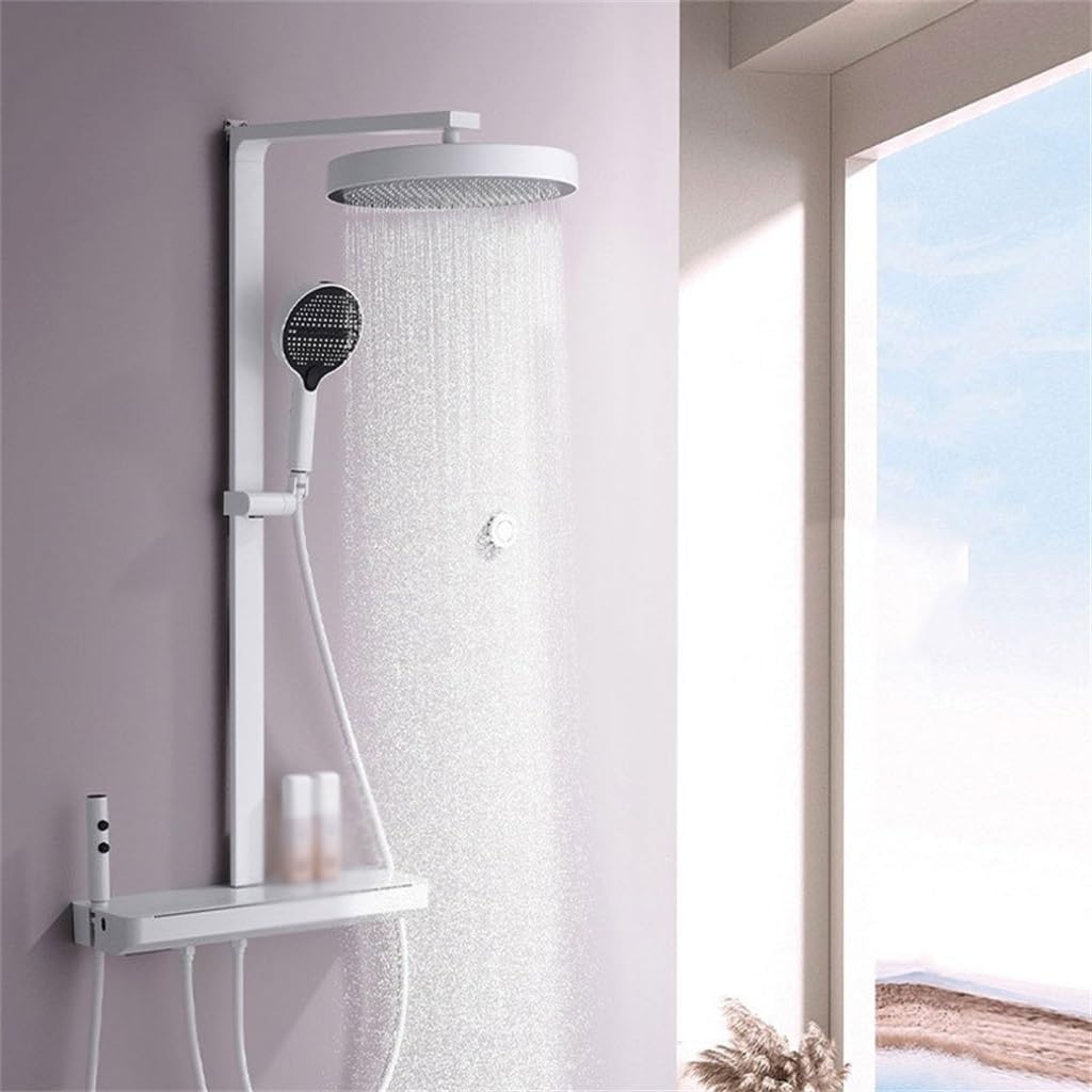 Digital Intelligent Shower Lifting Set Pre-arranged Cold Water Touch Screen Adjustment Infrared Sensing