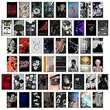 CY2SIDE 50PCS Grunge Aesthetic Picture for Wall Collage, 50 Set 4x6 inch, Cool Collage Print Kit,...