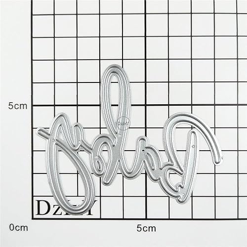 Miniatura 3 de DzIxY Troqueles de corte de metal para bebé, kit de fabricación de tarjetas, troquelados, troquelados, álbumes de recortes, plantillas de máquina,