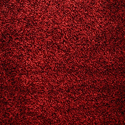 Iron Ore Health Caballo de Hierro Resistente Lavable Doormats: hogar y Negocio, Black Scarlet, 85cm x 150cm