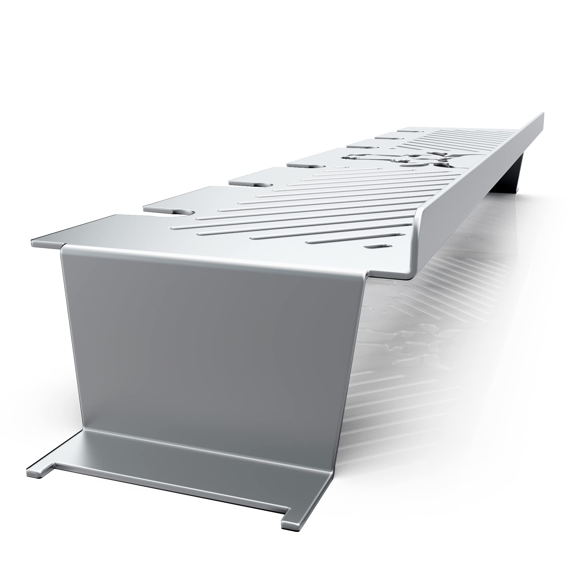 teileplus24 Warmhalterost kompatibel mit 300er Serie Weber Gasgrill