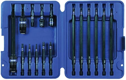 Irwin Tools 1840320 - Juego de 16 unidades de fijación automotriz Impact Series