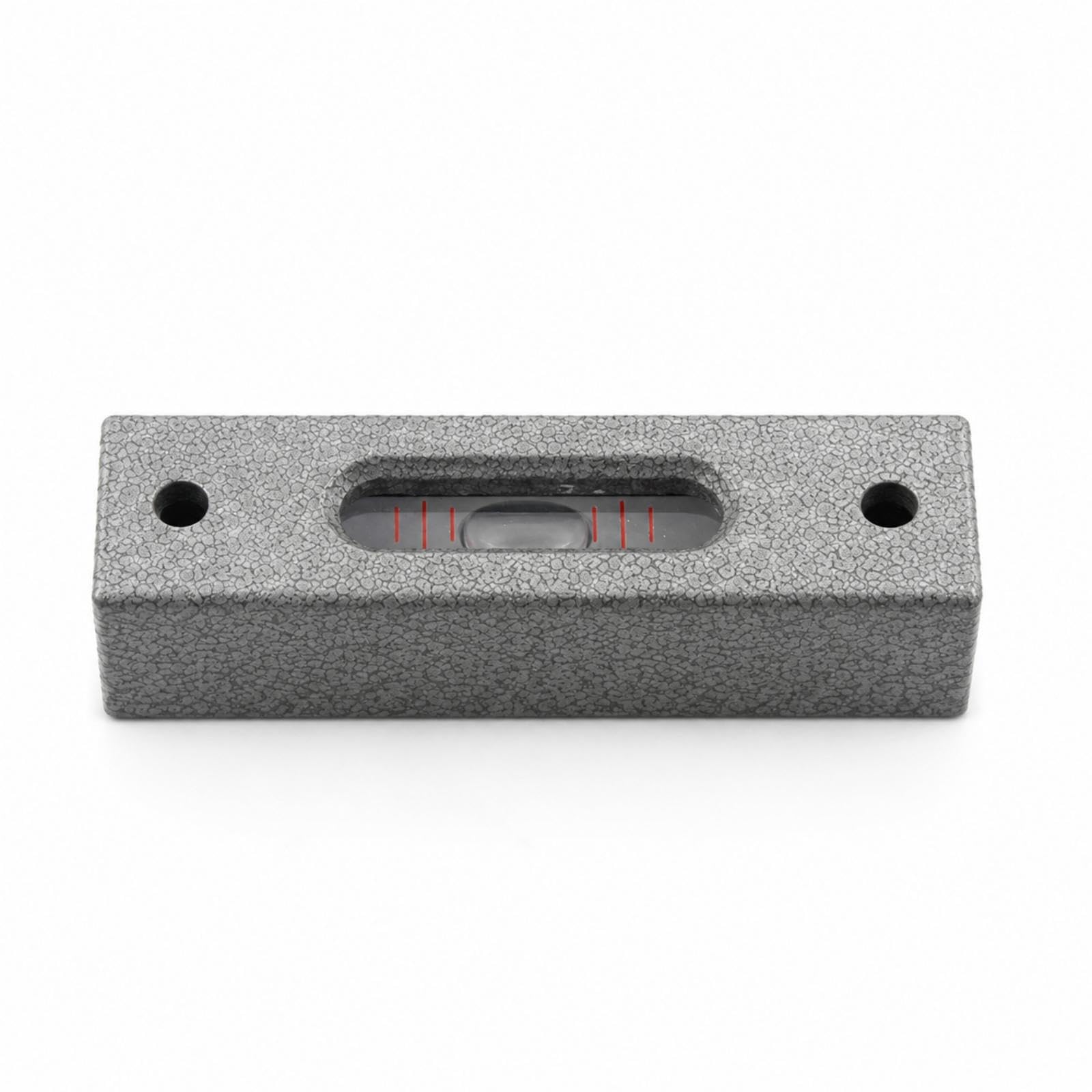Spirit Level with Mounting Holes Stainless Steel Mini Spirit Level Compact for Machinists, 3d Printer Calibration, Machinery Setup, Rv Leveling-image-42