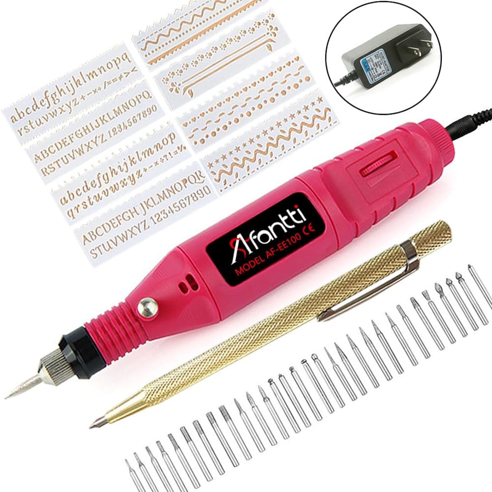 Afantti Corded Electric Engraver Pen Tool Mini DIY