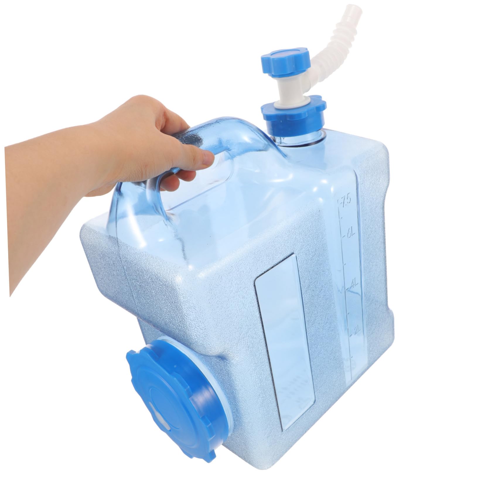 Tanica Acqua con Rubinetto Portatile per Campeggio Contenitore Resistente con Manico Ergonomico per Escursionismo e attività Outdoor