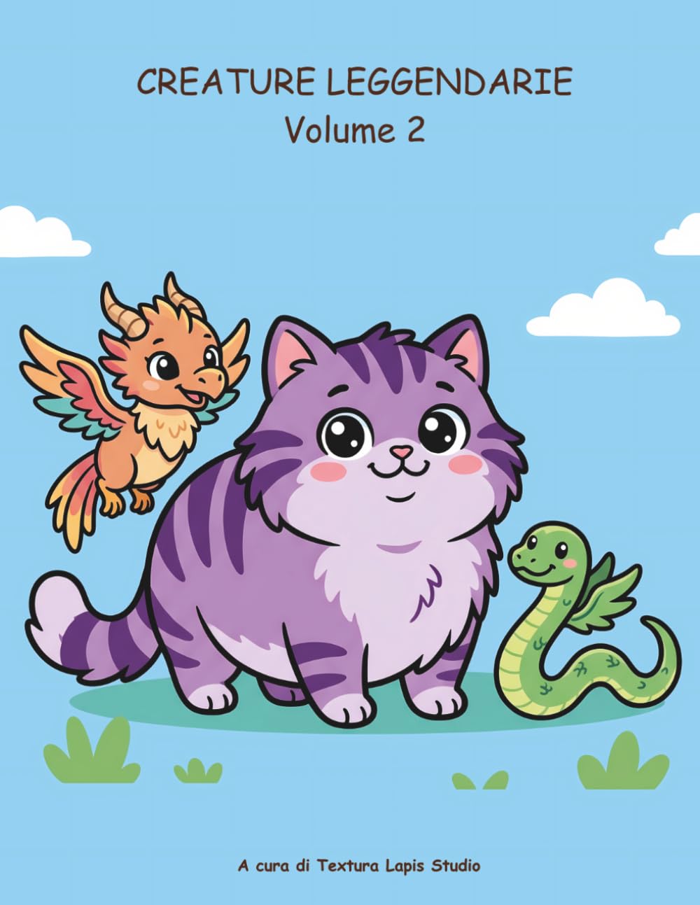 Creature leggendarie Volume 2: I nuovi regni del mito - Libro da Colorare per Bambini (Creature Leggendarie - Libri da colorare per bambini)