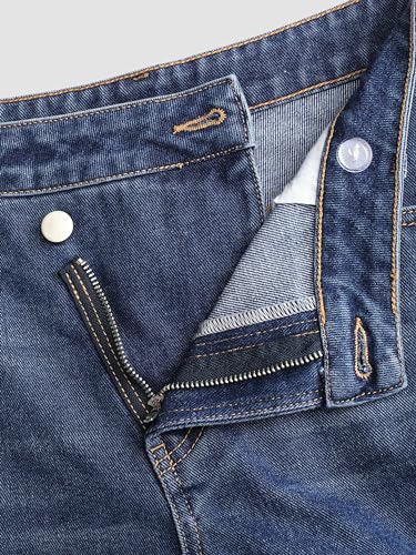 CIDER Denim High Waist Pocket Wide Leg Jeans3