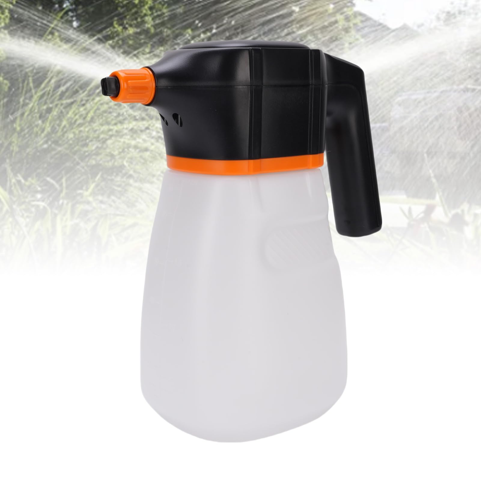Cryfokt Pulverizador de Espuma Inalámbrico, Espumante Eficiente para Lavado de Autos, para Riego de Jardines, Construcción de PP PE (White)