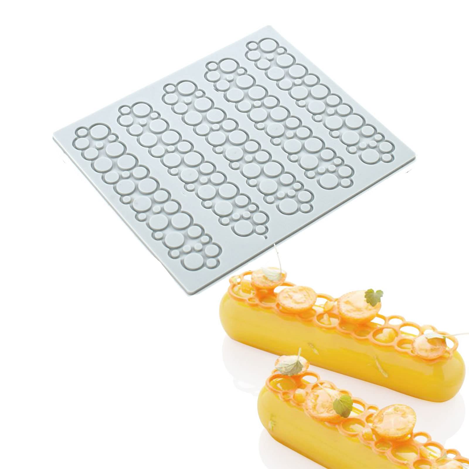 Xjdzineq Border Silicone Molds Fondant Cake Decorating Chocolate Gumpaste Candy 14 Types Silicone Fondant Molds Flowers