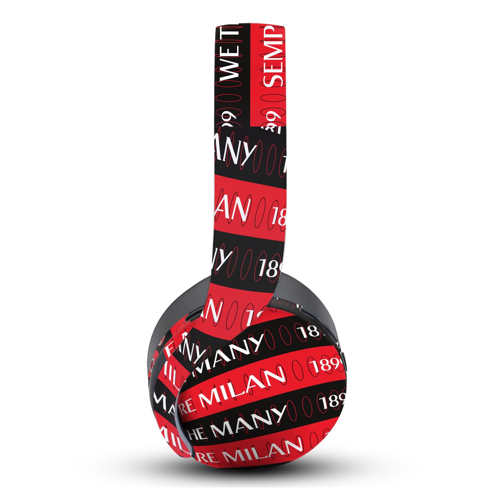 Head Case Designs Officially Licensed AC Milan Milan 1899 Art Vinyl Sticker Skin Decal Cover Compatible with Sony PlayStation PS Pulse 3D Headset