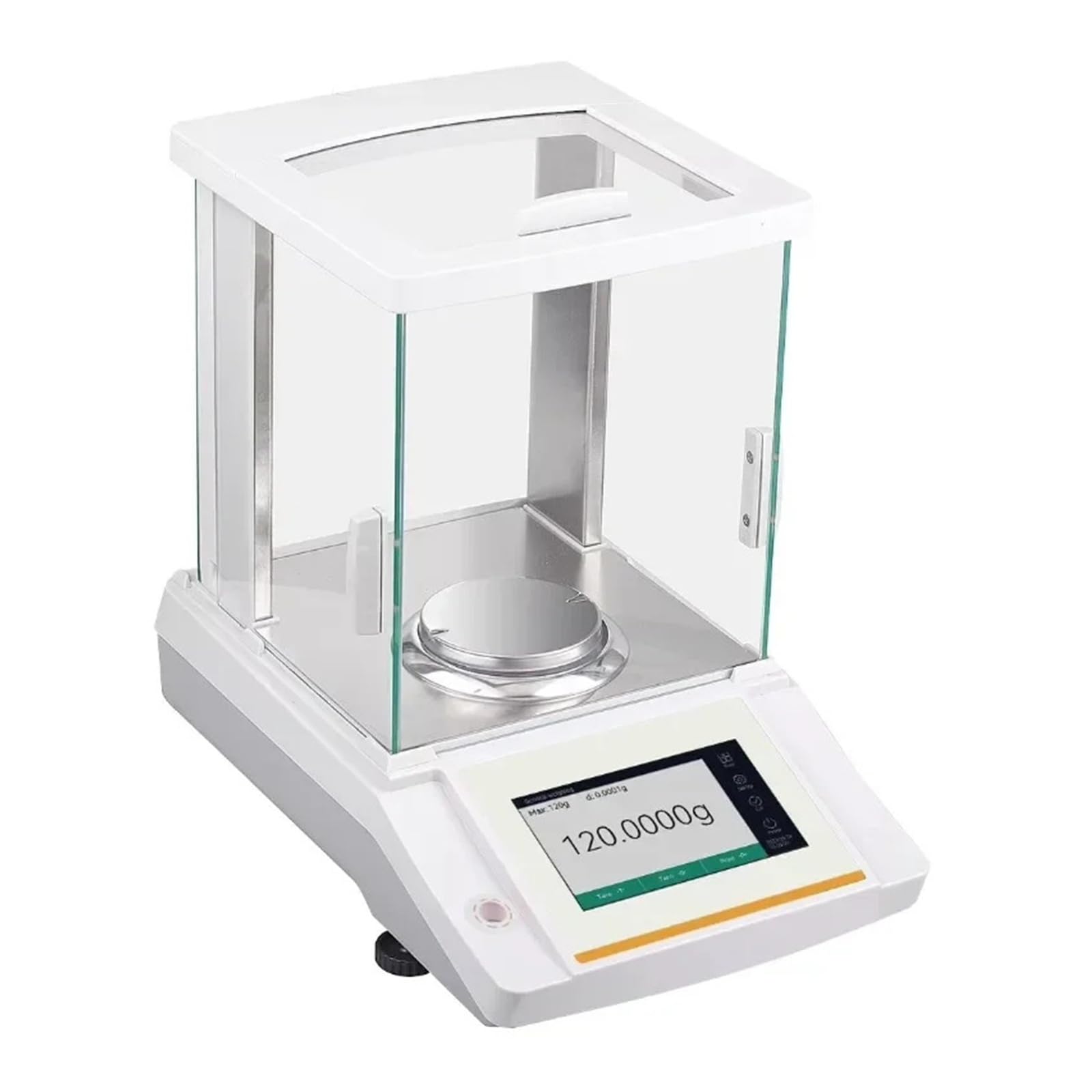 0,0001g cyfrowa waga laboratoryjna 0,1 mg precyzyjna waga analityczna ekran dotykowy waga laboratoryjna RS232C Wiele funkcji(FA2204XC)