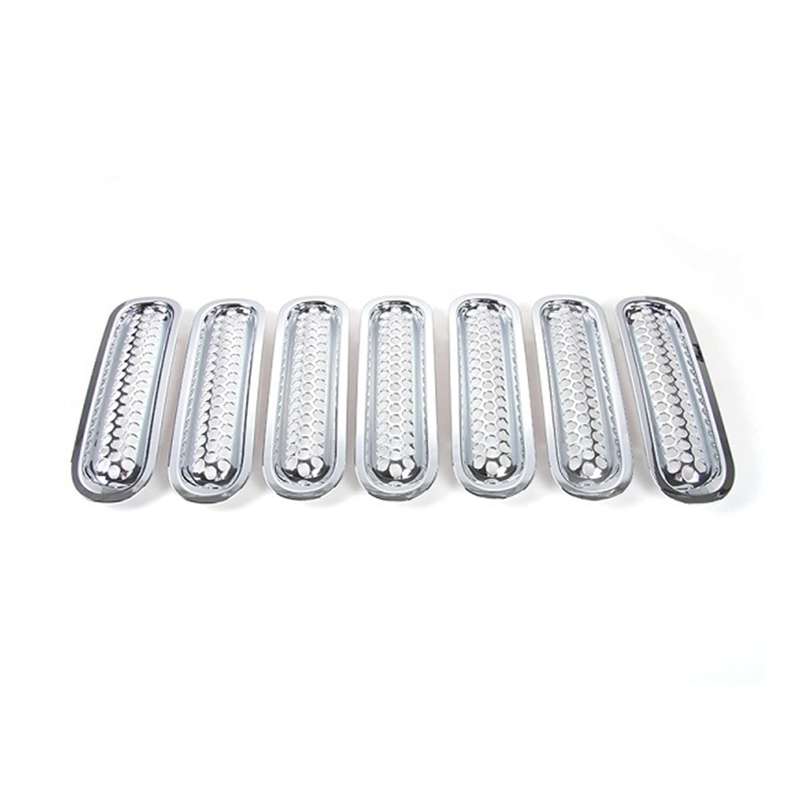 Calandre Jeep Wrangler JK ternie ? Rénovez votre gril avant avec cet insert de calandre chrome