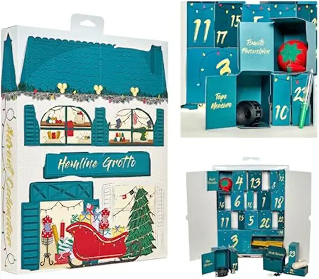 Calendrier de l'Avent Couture 2024 - 24 Cadeaux Artisanat Hemline Grotto