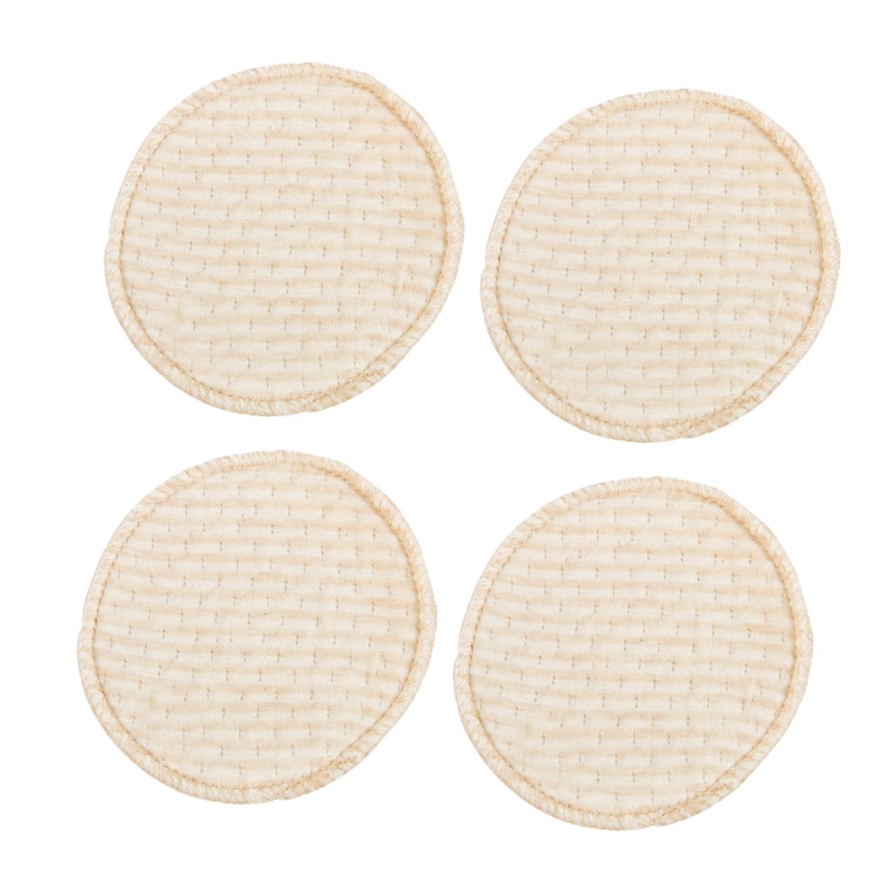 SUPVOX 4pcs Breastfeeding Pads Ultra Absorbent Washable Comfortable Nursing Pads Anti-Overflow Mat for Breastfeeding Pregnant Women