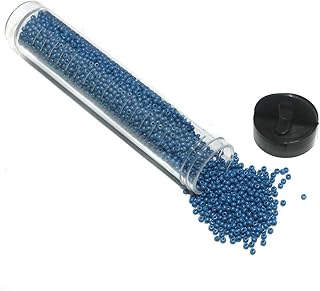 Beadsnfashion Preciosa बीज मोती अपारदर्शी चैती 11`0 आभूषण बनाने, शिल्प कार्य और कढ़ाई कार्य के लिए, 3900 पीस