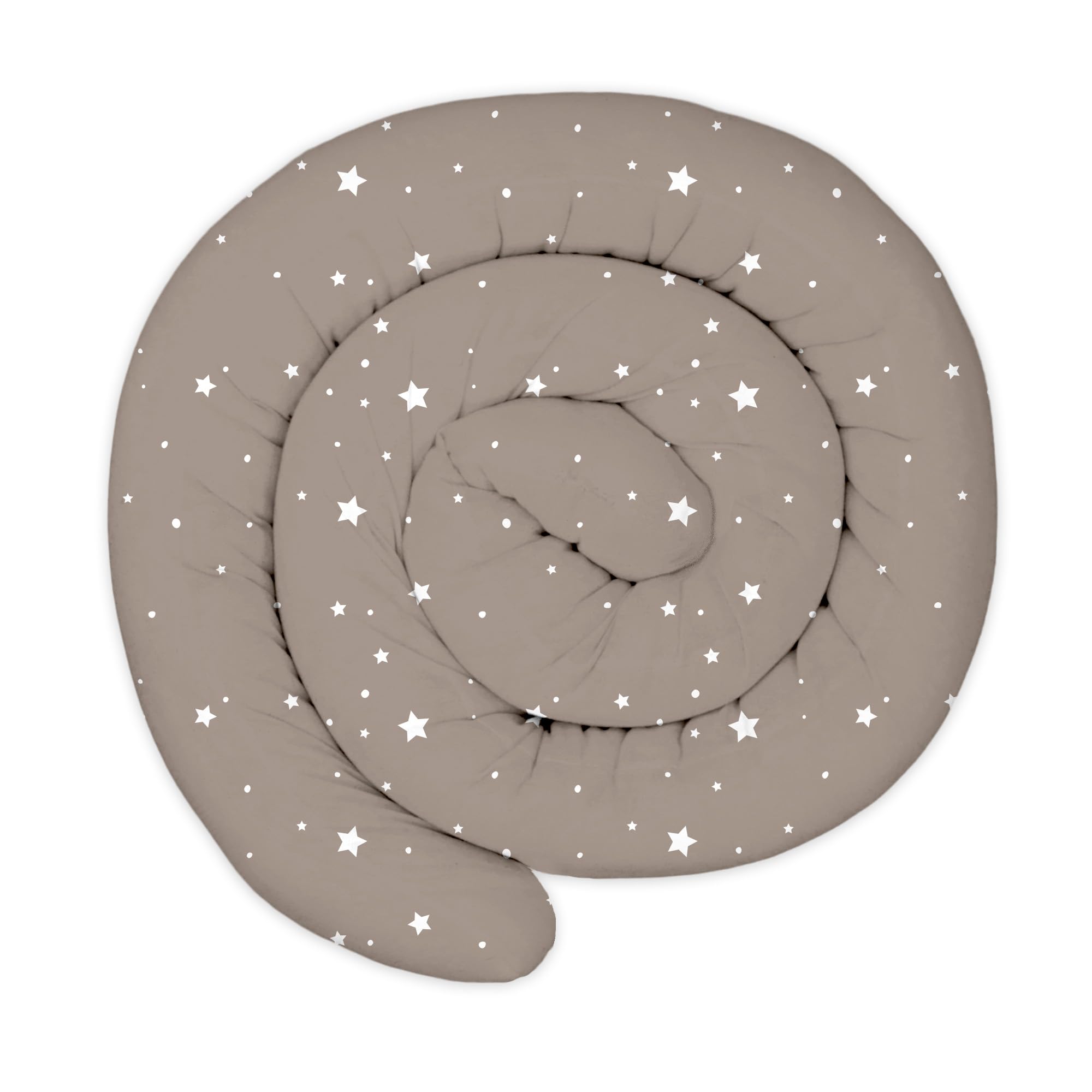 Totsy Baby Cojín Serpiente XXL Almohada de Cama Cojín de Lactancia Rollo de Cama Protector de Borde de Cama Cojín Decorativo Alrededor de Cama Serpiente XL Galaxia 300 cm Oeko-Tex — view 14