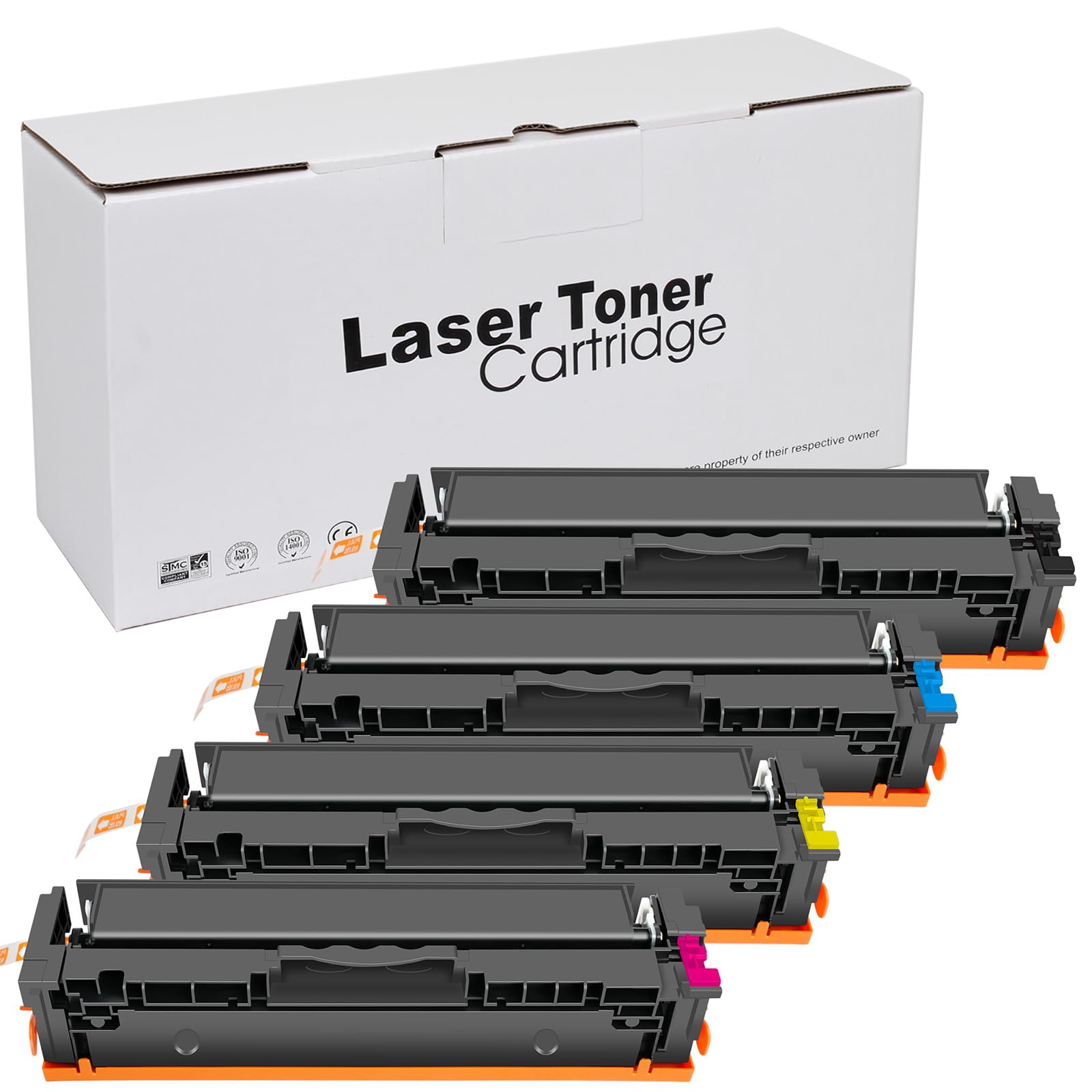 inkalfa 219A Toner Mit Chip Kompatible Ersatz für 219X Color LaserJet Pro MFP 3302FDNG Schwarz 4-Pack