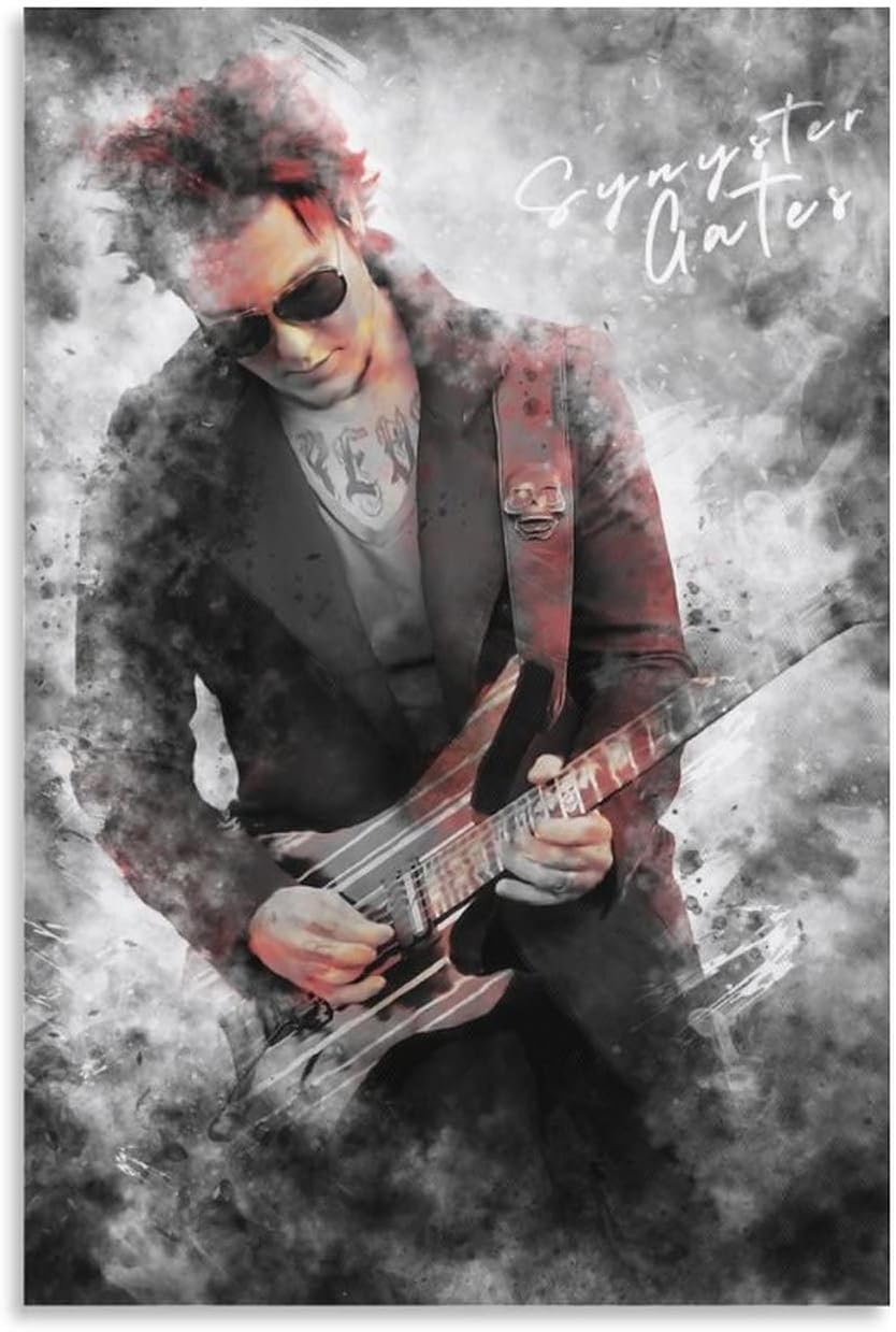 Amazon シニスターゲイツアートポスター寝室の装飾絵画キャンバス絵画家の壁の装飾印刷画像08x12inch x30cm ウォールステッカー オンライン通販