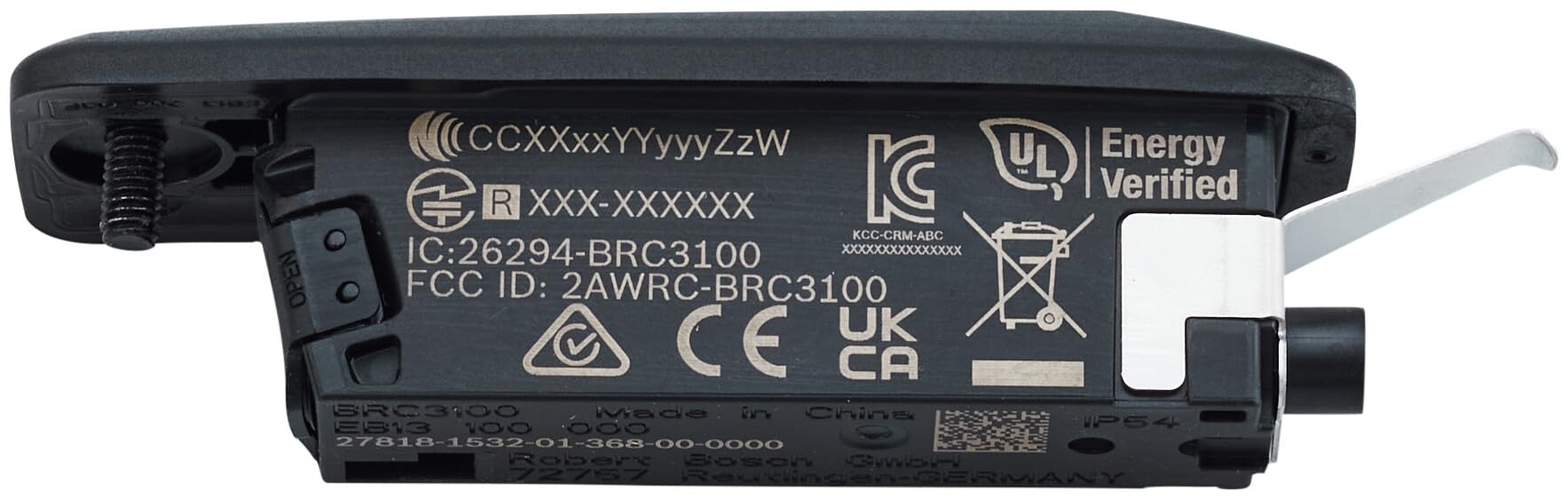 BOSCH Controlador del sistema (BRC3100), el sistema inteligente compatible