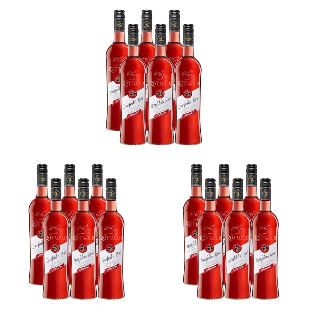 Rotwild Dornfelder rosé (6 x 0.75 l) (Packung mit 3)