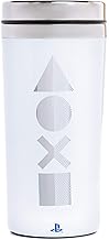 Paladone PP7927PS Playstation Travel Mug PS5 - Officially Licensed Merchandise, White, 15 ounces