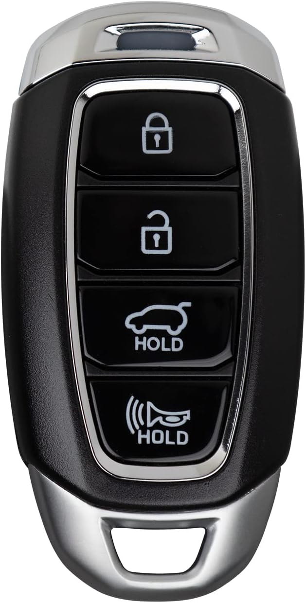StandardAutoPart 4 Button Proximity Smart Key Compatible with Hyundai Santa Fe 2019 2020 [ 433 Mhz ] TQ8-FOB-4F19 95440-S2000 [ Chip HITAG 3 ID47 ]