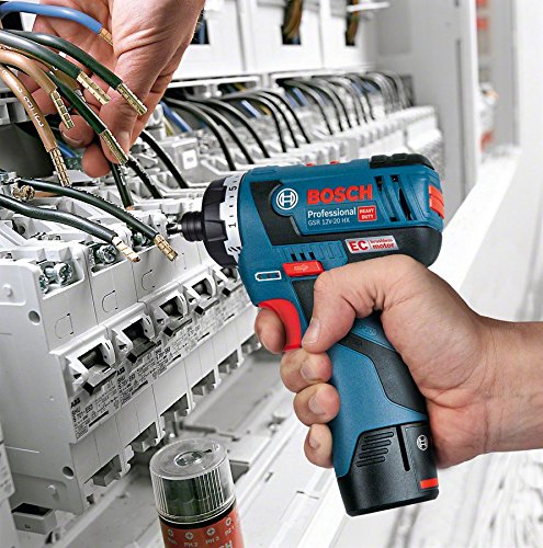 Bosch Professional GSR 12V-20 HX Akku-Schrauber (mit 1/4 zoll -Innensechskant Aufnahme, click&go, ohne Akku, ohne… – Bild 3